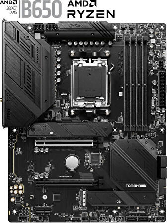 MSI Mag B650 Tomahawk Wi-Fi AMD AM5 DDR5 ATX Anakart Teşhir