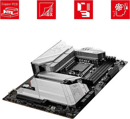 MSI Mpg Z790 Edge Wi-Fi Intel LGA1700 DDR4 ATX Anakart - Outlet