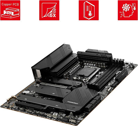 MSI Mag Z790 Tomahawk Wi-Fi Intel LGA1700 DDR4 ATX Anakart - Teşhir