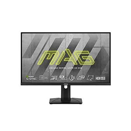 27 MSI MAG 274UPF FLAT 3840x2160 (UHD) RAPID IPS 16:9 144HZ 1MS FREESYNC PREMIUM GAMING MONITOR