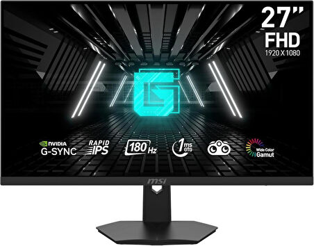 MSI G274F 27" 1 ms Full HD IPS 180 Hz Oyuncu Monitörü Outlet