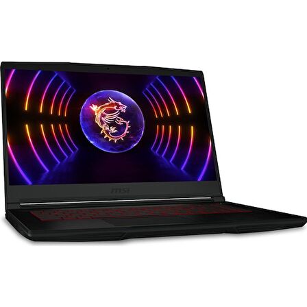 MSI THIN GF63 12VE-082XTR-016 Intel Core i5 12450H 16GB 512GB SSD RTX4050 Freedos 15.6 FHD 144Hz Taşınabilir Bilgisayar