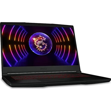 MSI THIN GF63 12VE-082XTRM10 Intel Core i5 12450H 32GB 512GB SSD RTX4050 Windows 10 Pro 15.6" FHD 144Hz Taşınabilir Bilgisayar