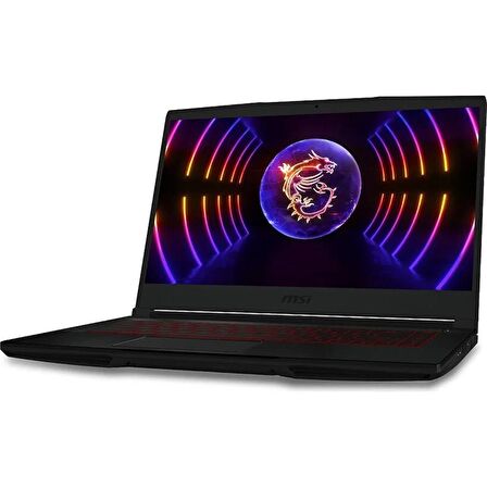 MSI THIN GF63 12VE-082XTRM10 Intel Core i5 12450H 32GB 512GB SSD RTX4050 Windows 10 Pro 15.6" FHD 144Hz Taşınabilir Bilgisayar