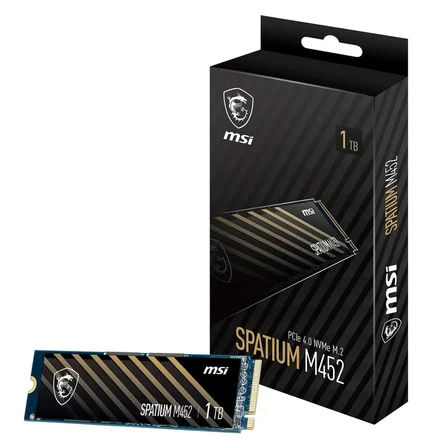 MSI SSD SPATIUM M452 PCIE 4.0 NVME M.2 1TB