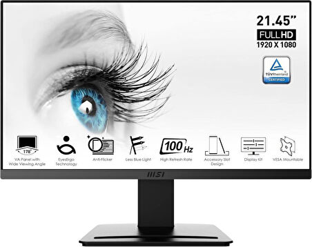 MSI PRO MP223 21.5" 1 ms Full HD 100 Hz Monitör Outlet