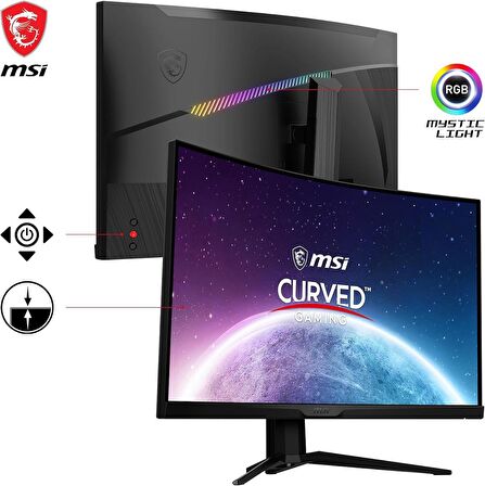MSI MAG 325CQRXF 32'' VA WQHD 240HZ 1MS ADAPTIVE SYNC CURVED GAMING MONITOR
