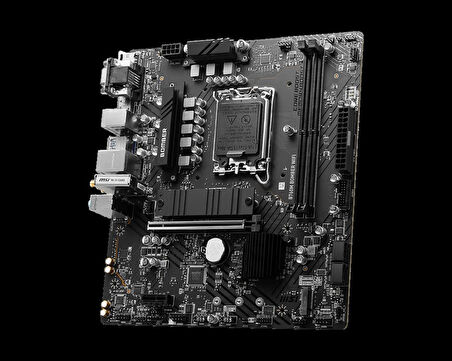 MSI B760M BOMBER WIFI DDR5 Motherboard LGA 1700 Micro ATX HDMI DP D-Sub