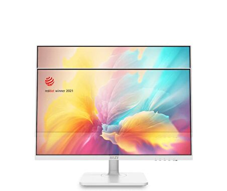 MSI MODERN MD2412PW 23.8 FHD FLAT IPS 100HZ 1MS ADAPTIVE-SYNC PIVOT BEYAZ TYPE-C MONITOR