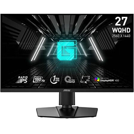 MSI G274QPF E2 27" WQHD FLAT RAPID IPS 180HZ 1MS ADAPTIVE-SYNC PIVOT GAMING MONITOR