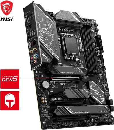 MSI Z790 Gaming Plus Wi-Fi Intel LGA1700 DDR5 ATX Anakart Outlet