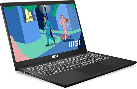 MSI Modern 15 B12MO-676XTR i5-1235U 16 GB 512 GB 15.6" Free Dos FHD Dizüstü Bilgisayar