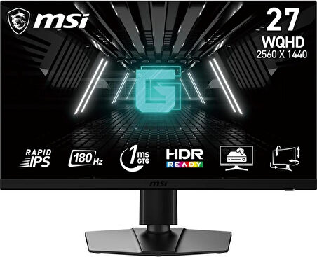 MSI G272QPF E2 27" 1 ms 2K Pivot IPS 180 Hz Oyuncu Monitörü Outlet