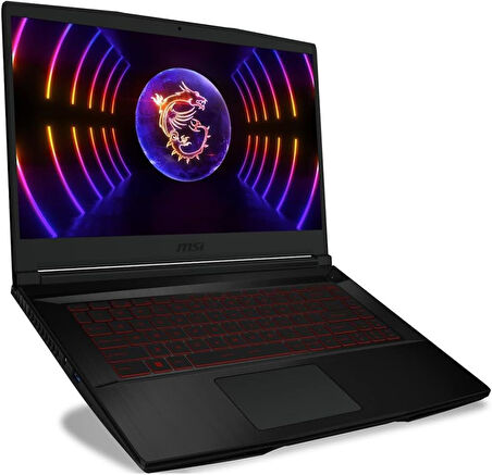 MSI Thin GF63 12VE-1200XTR i5-12450H 16 GB 512 GB SSD RTX4050 15.6" Full HD Gaming Laptop