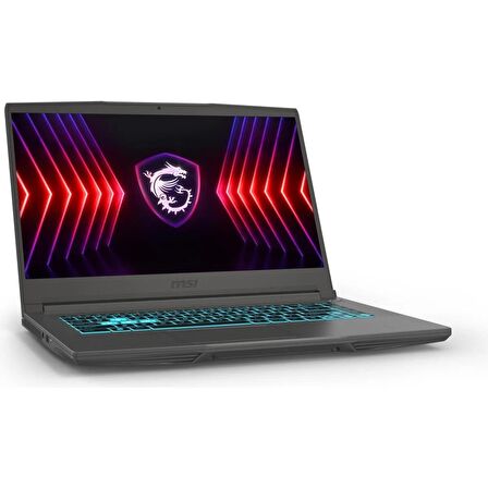 MSI THIN 15 B12UC-1479XTR Intel Core i7 12650H 16GB 512GB SSD RTX3050 Freedos 15.6" FHD 144Hz Taşınabilir Bilgisayar