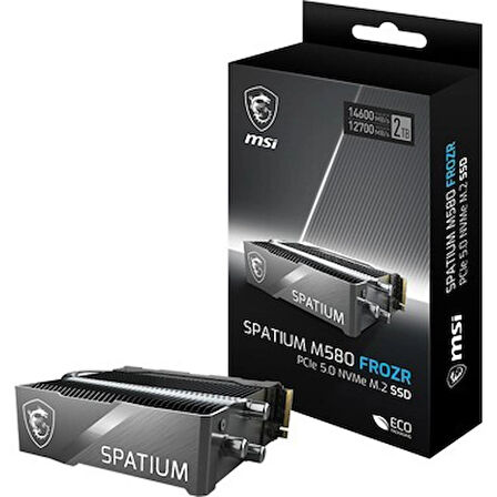 MSI SSD SPATIUM M580 PRO PCIe 5.0 NVMe M.2 2TB FROZER R:14600 W:12700