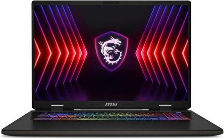 MSI SWORD 17 HX B14VEKG-053XTR I7-14700HX 32GB DDR5 1TB SSD 6GB RTX4050 17.0 FHD+ 165Hz DOS