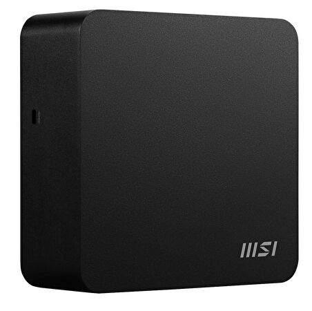 MSI CUBI NUC 1M-002EU CORE 5 120U 8GB DDR5 512GBB SSD W11PRO SIYAH MINI DT PC