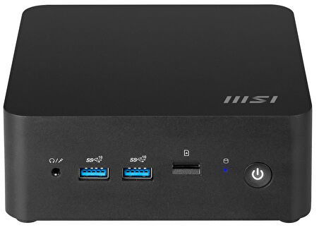 MSI CUBI NUC 1M-002EU CORE 5 120U 8GB DDR5 512GBB SSD W11PRO SIYAH MINI DT PC