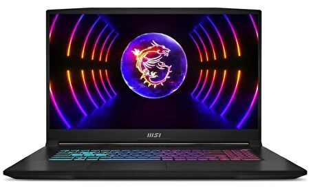 MSI KATANA 17 B13VGK-1287XTR I7-13620H 16GB DDR5 1TB SSD 8GB RTX4070 17.3 FHD 144Hz DOS