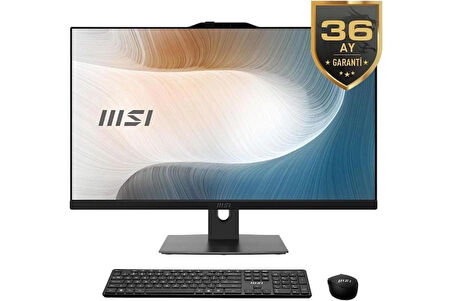 MSI MODERN AM272P 12M-861EU I5-1235U 8GB DDR4 512GB SSD 27'' FHD  W11PRO SIYAH AIO 