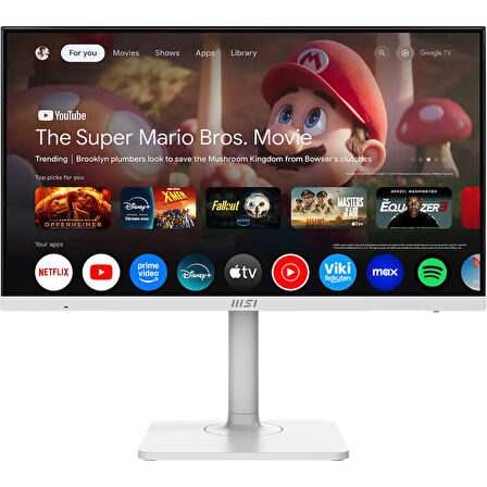 MSI MODERN MD272UPSW 27 3840x2160 UHD 60Hz 1ms HDMI VGA DP Type-C RJ45 Adaptive Sync IPS Monitör
