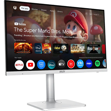 MSI MODERN MD272UPSW 27 3840x2160 UHD 60Hz 1ms HDMI VGA DP Type-C RJ45 Adaptive Sync IPS Monitör