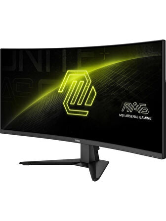MSI 34 MAG 346CQ 3440x1440 (UWQHD) 21:9 CURVE 1500R VA 180HZ 1MS (MPRT) FREESYNC PREMIUM GAMING MONITOR