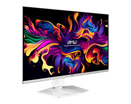 MSI MPG 321URXW QD-OLED 31.5″ 240Hz 0.03Ms QD-OLED G-Sync Compatible Beyaz Gaming Monitör