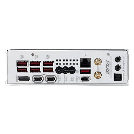 MSI MPG Z890I Edge Ti WiFi DDR5 (8600MHz)OC M.2 HDMI/USB-C PCIe 5.0 1851P mITX Anakart