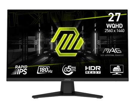 MSI MAG 274QF 27″ 180Hz 0.5Ms WQHD Adaptive-Sync IPS Gaming Monitör