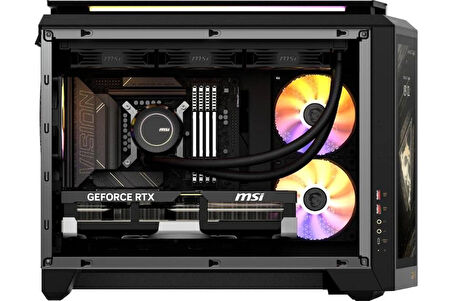 MSI MEG VISION X AI 2NVZ9-003EU ULTRA 9 285K 64GB DDR5 2TB SSD 32GB RTX 5090 W11 GAMING MASAÜSTÜ PC