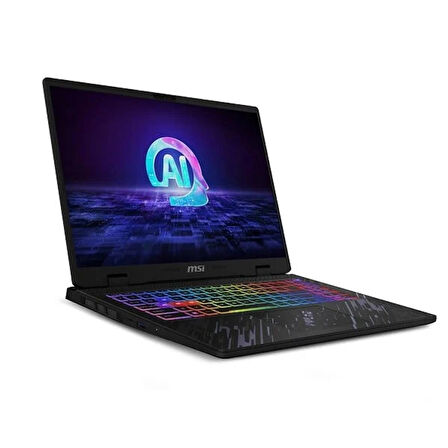 MSI PULSE 16 AI C1VFKG-087XTR Intel Core Ultra 7-155H 16GB DDR5 1TB SSD RTX4060 8GB 16 inç FHD+ 144Hz FreeDos Gaming Laptop