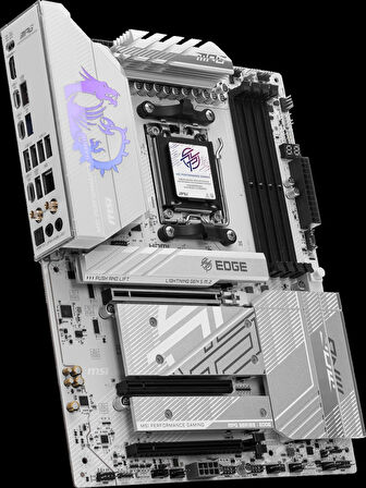 TEKNOTEG - MSI MPG B850 EDGE TI WIFI AM5 DDR5 8400MHZ(OC) HDMI 4x M.2 USB 10Gbs 5G LAN WI-FI 7 ATX