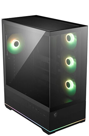 MSI MAG PANO 110R PZ Siyah 4x ARGB Fan USB 3.2 ATX Tower Gaming (Oyuncu) Kasa