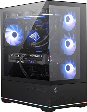 MSI MAG PANO 110R PZ Siyah 4x ARGB Fan USB 3.2 ATX Tower Gaming (Oyuncu) Kasa