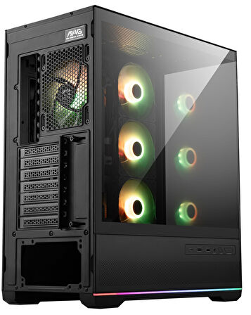 MSI MAG PANO 110R PZ Siyah 4x ARGB Fan USB 3.2 ATX Tower Gaming (Oyuncu) Kasa