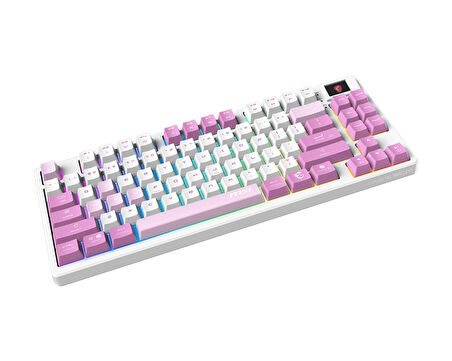 MSI FORGE GK600 TKL WIRELESS VIOLET TR RGB Mekanik Gaming (Oyuncu) Klavye