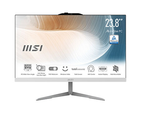 MSI Modern AM242 12M-1692XTR i5-1235U 16GB 512GB SSD 23.8 FHD FreeDOS