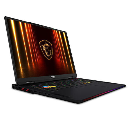 MSI Raider 18 HX AI A2XWJG-215TR Ultra 9 285HX 64GB DDR5 4TB SSD 24GB RTX5090 GDDR7 18.0 UHD+ MiniLed 120Hz Windows 11 Home