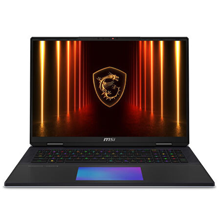 MSI Titan 18 HX AI A2XWJG-217TR Ultra  9 285HX 96GB DDR5 6TB SSD 24GB RTX5090 GDDR7 18.0 UHD+ MiniLed 120Hz Windows 11 Pro
