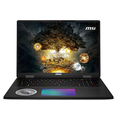 MSI Titan 18 HX Dragon Edition Norse Myth A2XWJG-272TR Ultra 9 285HX 96GB DDR5 6TB SSD 24GB RTX5090 GDDR7 18.0 UHD+ MiniLed 120Hz Windows 11 Pro