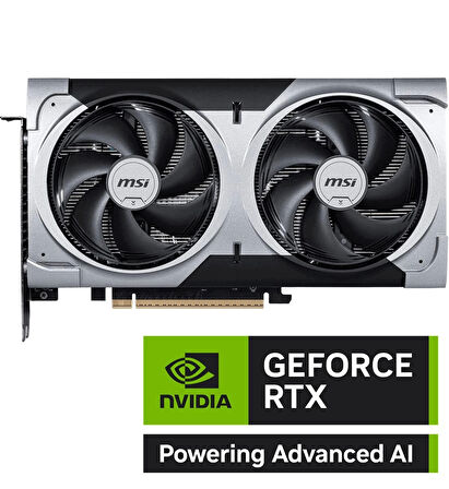 TEKNOTEG - MSI GEFORCE RTX 5060 TI 8G VENTUS 2X OC PLUS 8GB GDDR7 128B DX12 PCIE 5.0 X16 (3XDP 1XHDMI)