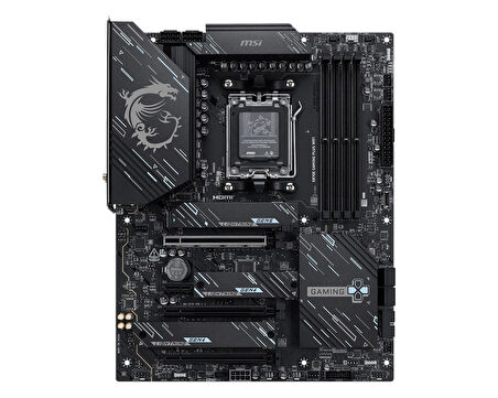 MSI GAMING PLUS X870E WIFI DDR5 AMD X870E AM5 Soket DDR5 8200+(OC)MHz ATX Oyuncu (Gaming) Anakart