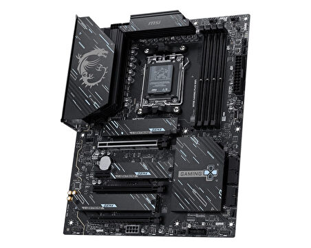 MSI GAMING PLUS X870E WIFI DDR5 AMD X870E AM5 Soket DDR5 8200+(OC)MHz ATX Oyuncu (Gaming) Anakart