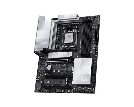 MSI PRO X870E-P WIFI DDR5 AMD X870E AM5 Soket DDR5 8200+(OC)MHz ATX Oyuncu (Gaming) Anakart