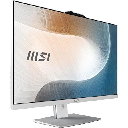 MSI MODERN AM272P 12M-1255XTR I5-1235U 16GB RAM 500GB SSD 27'' FHD FDOS BEYAZ AIO PC