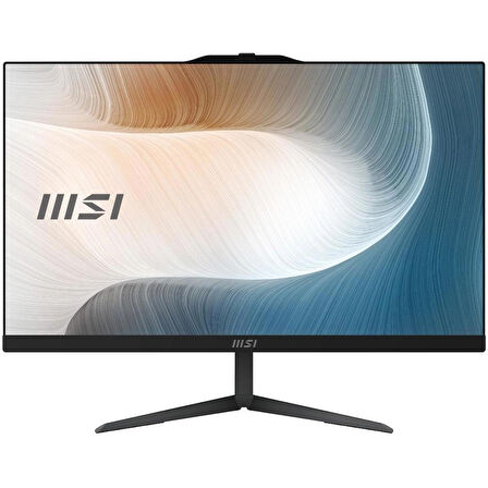 MSI MODERN AM242 12M-1896XTR I5-1235U 8GB RAM 500GB SSD 23.8 FHD FDOS SIYAH AIO PC
