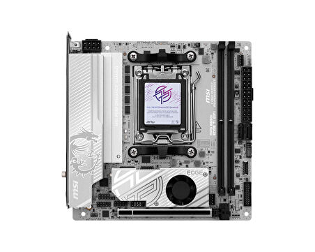 MSI MPG B850I EDGE TI WIFI DDR5 AMD B850 AM5 Soket 8200+(OC)MHz ITX Anakart