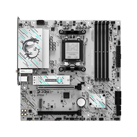 MSI B840M GAMING PLUS WIFI6-E DDR5 AMD B840 AM5 Soket DDR5 8000+(OC)MHz mATX Anakart